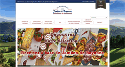 Desktop Screenshot of maison-du-jambon-de-bayonne.com