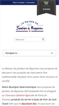 Mobile Screenshot of maison-du-jambon-de-bayonne.com